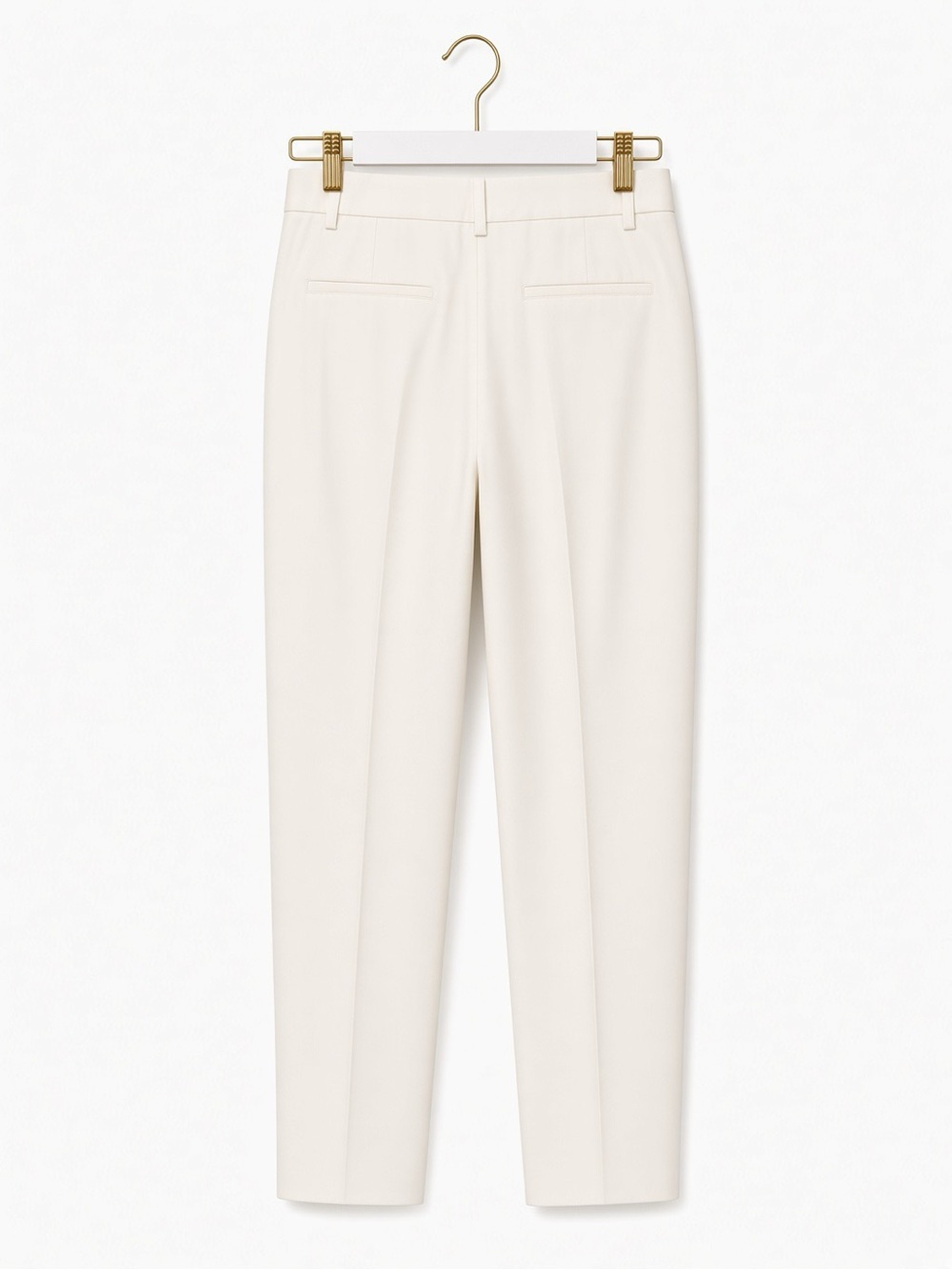 J.Crew Buttery Drapey cupro Ivory Cream Wide Leg Trousers High Rise wide leg - Picture 3 of 15